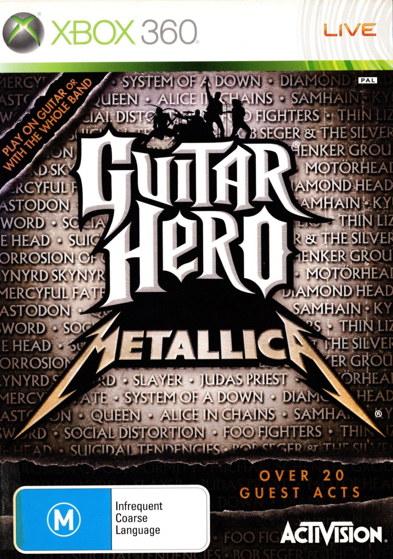 Guitar Hero: Metallica - Xbox 360 - Super Retro