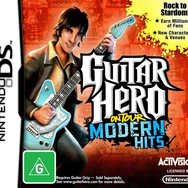 Guitar hero deals on tour nds