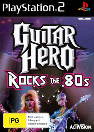 Guitar Hero: Rocks The 80’s - PS2 - Super Retro