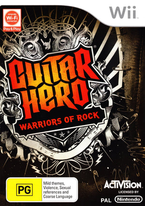 Guitar Hero: Warriors of Rock - Wii - Super Retro