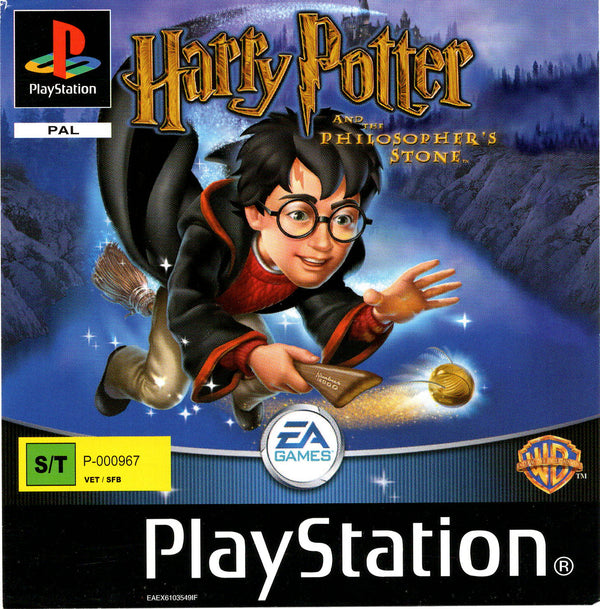 Harry Potter and the Philosopher's Stone - PS1 - Super Retro