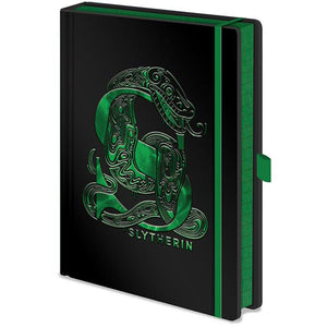 Harry Potter - Slytherin A5 Notebook - Super Retro