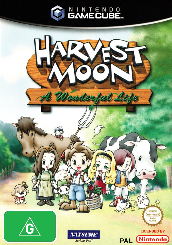 Harvest Moon: A Wonderful Life - GameCube - Super Retro