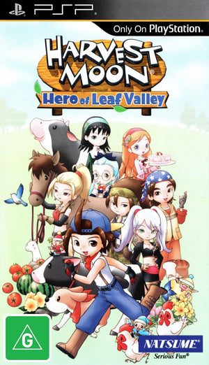 Harvest Moon: Hero of Leaf Valley - PSP - Super Retro