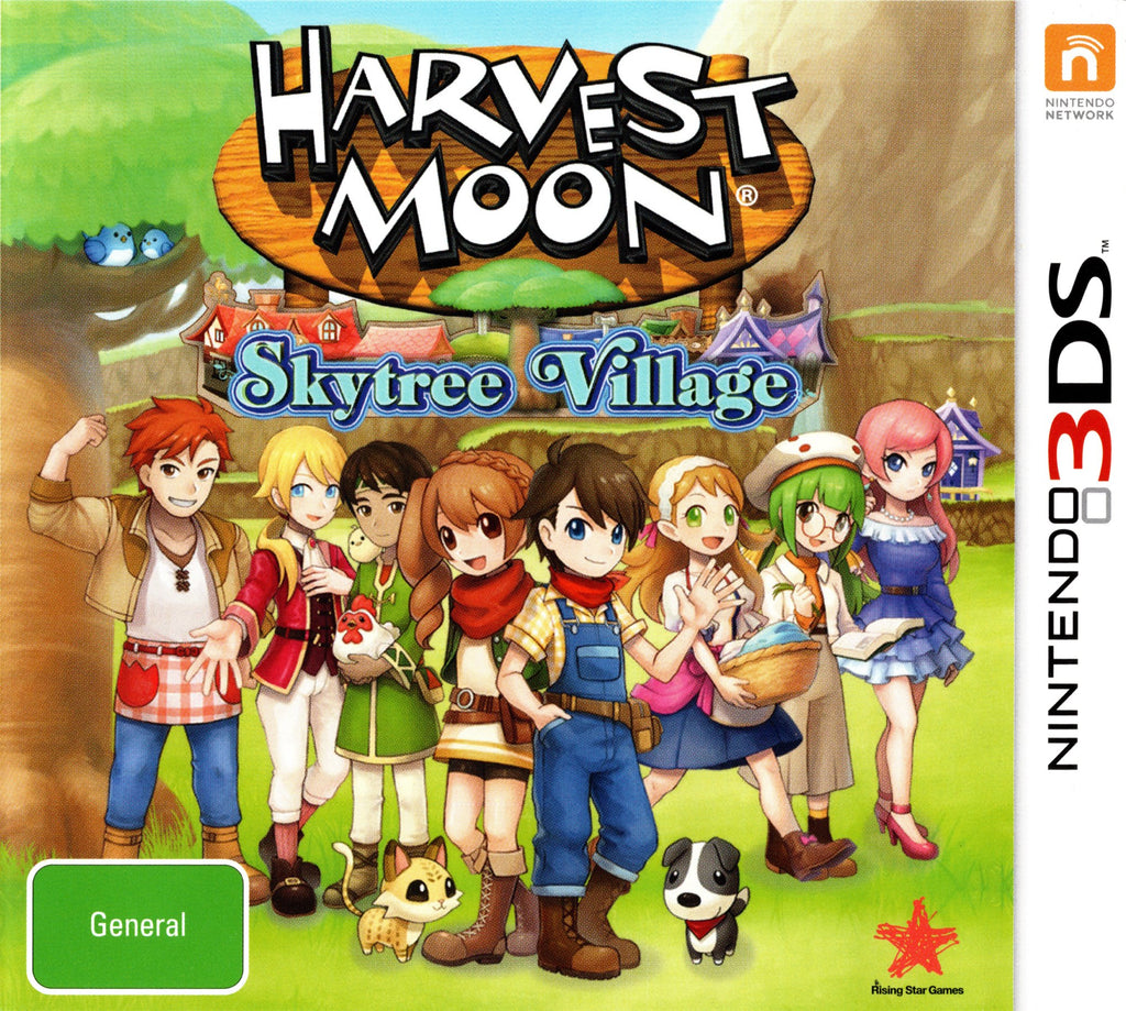 Harvest Moon: Skytree Village - 3DS - Super Retro - Nintendo 3DS