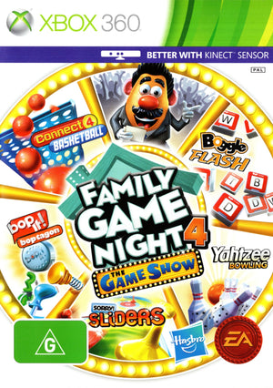 Hasbro Family Game Night 4: The Game Show - Xbox 360 - Super Retro