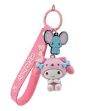 Hello Kitty - Keychain with hand strap - Animal (My Melody) - Super Retro