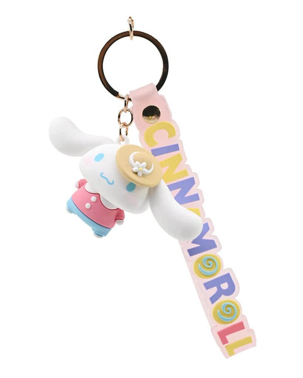 Hello Kitty - Keychain with hand strap - Cinnamoroll (Autumn) - Super Retro