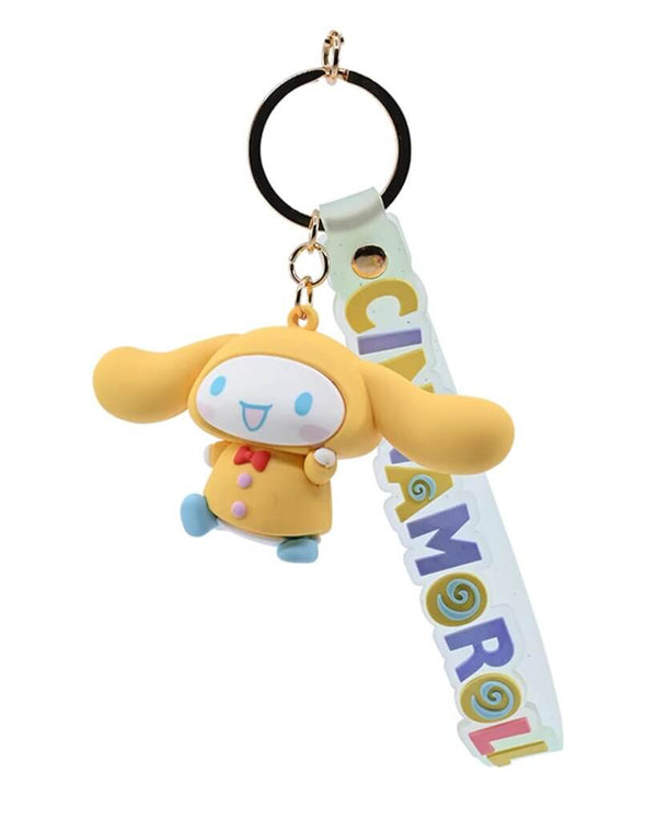 Hello Kitty - Keychain with hand strap - Cinnamoroll (Raincoat) - Super Retro