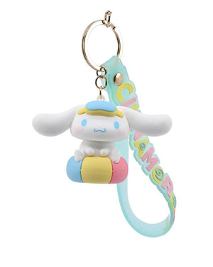 Hello Kitty - Keychain with hand strap - Cinnamoroll (Swim Ring) - Super Retro