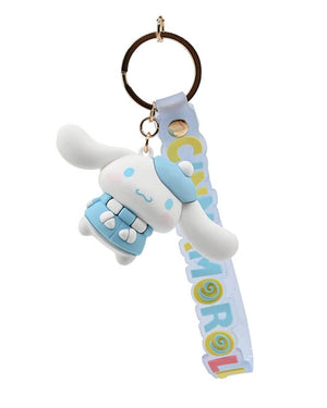 Hello Kitty - Keychain with hand strap - Cinnamoroll (Winter) - Super Retro
