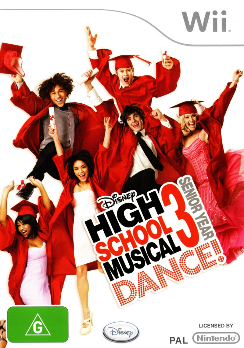 High School Musical 3 Senior Year Dance Wii Super Retro Wii