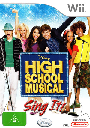 High School Musical Sing It! - Wii - Super Retro