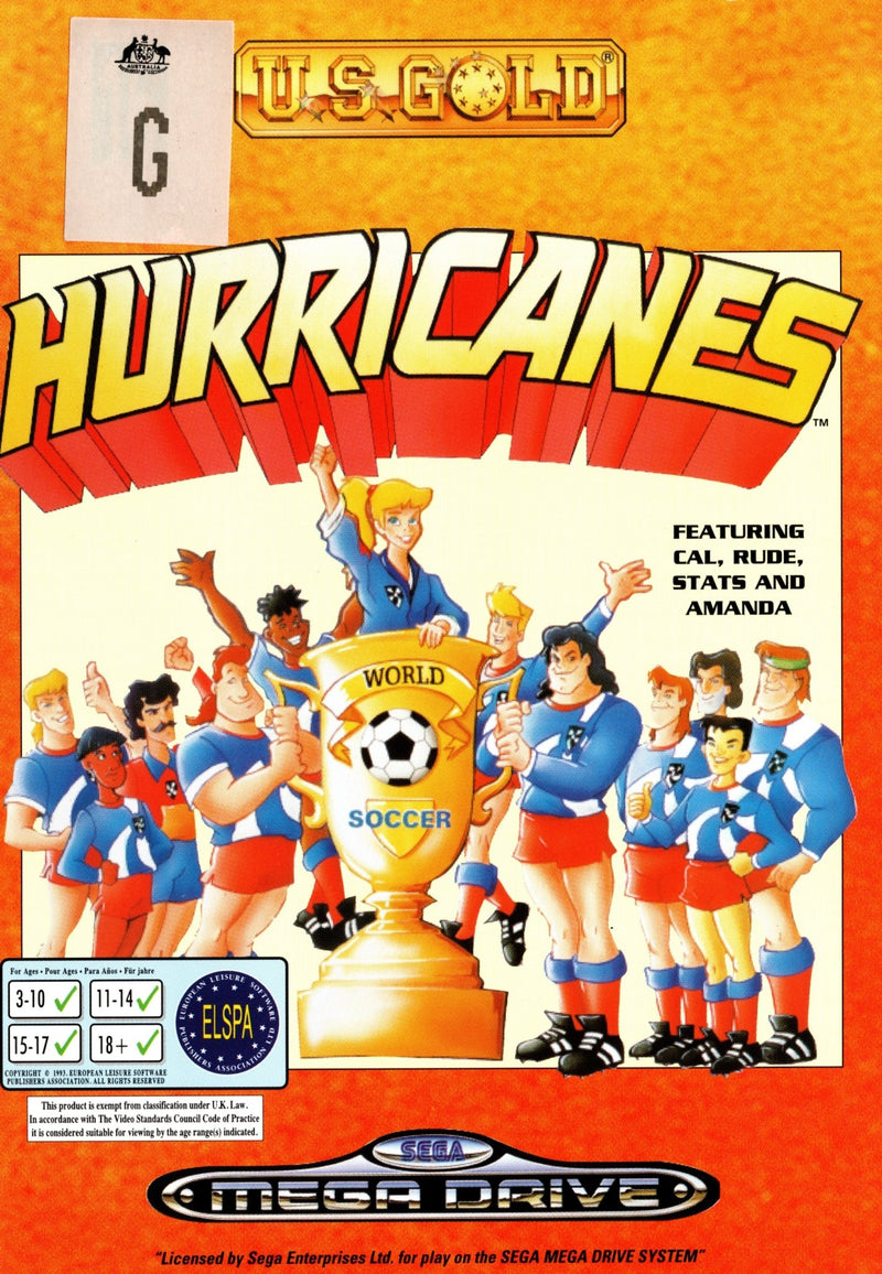 Hurricanes - Mega Drive - Super Retro