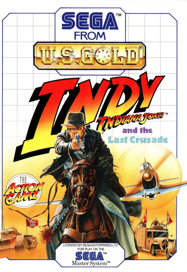 Indiana Jones and the Last Crusade - Master System - Super Retro