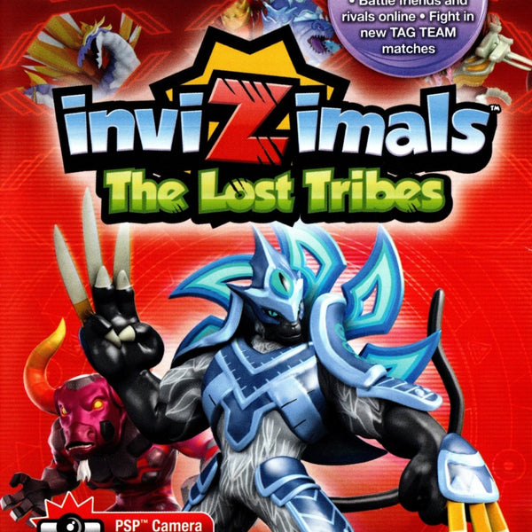 Jeu Invizimals The Lost Tribes Pour PSP - Très Bon état - PEGI 3