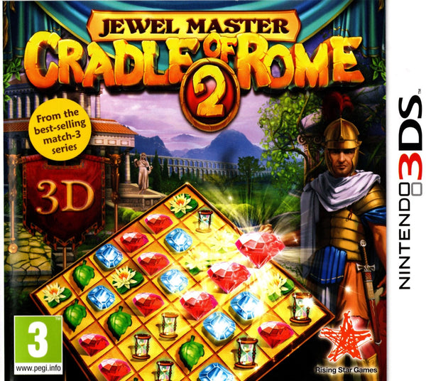 Jewel Master: Cradle of Rome 2 - 3DS - Super Retro