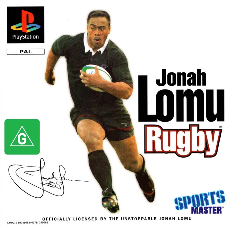 Jonah Lomu Rugby - PS1 - Super Retro