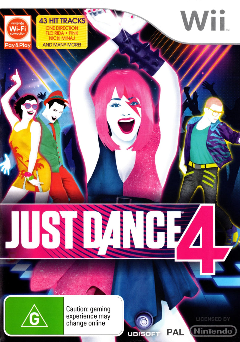 Just Dance 4 - Wii - Super Retro