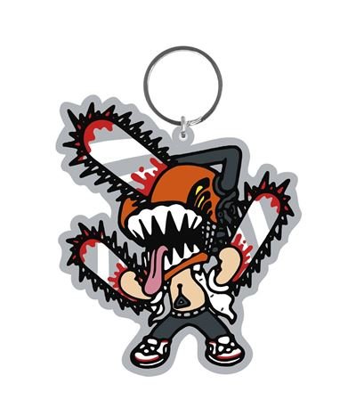 Keychain - Chainsaw Man Chibi - Super Retro