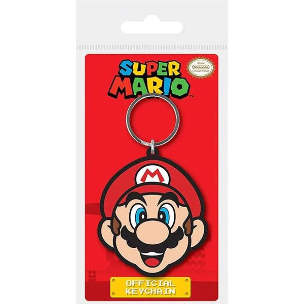 Keychain - Rubber Mario - Super Retro