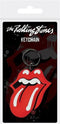 Keychain - Rubber The Rolling Stones Tongue - Super Retro