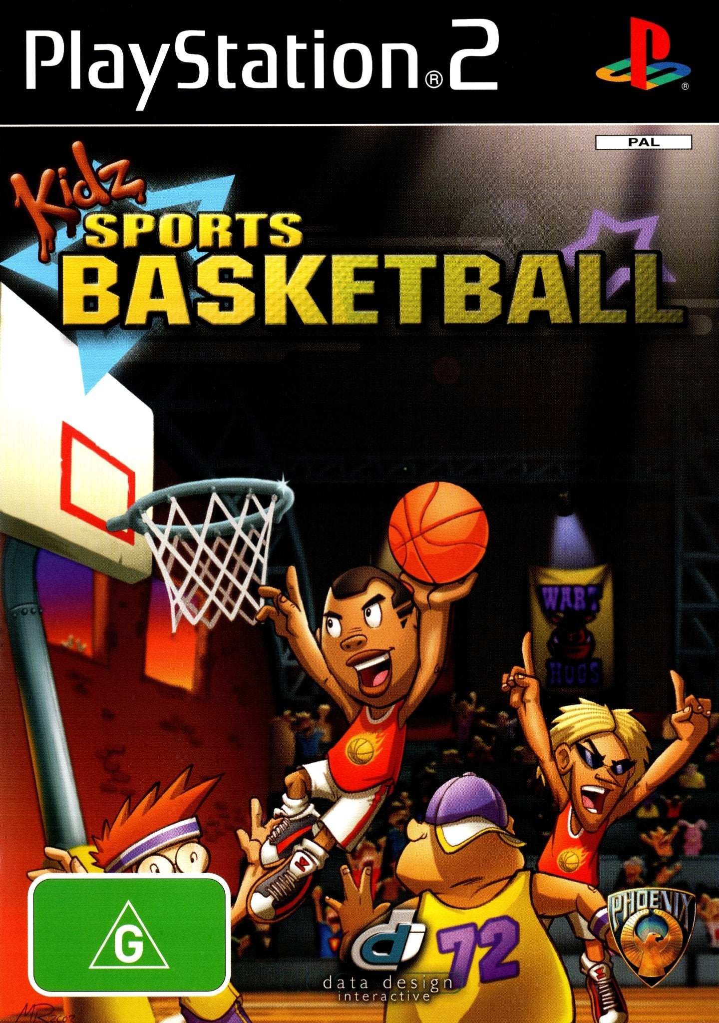Kidz Sports Basketball Super Retro Playstation 2