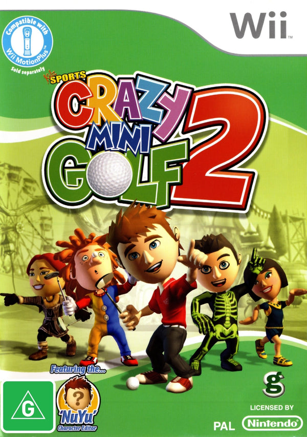 Kidz Sports: Crazy Mini Golf 2 - Wii - Super Retro