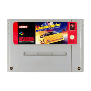 Lamborghini American Challenge - SNES - Super Retro