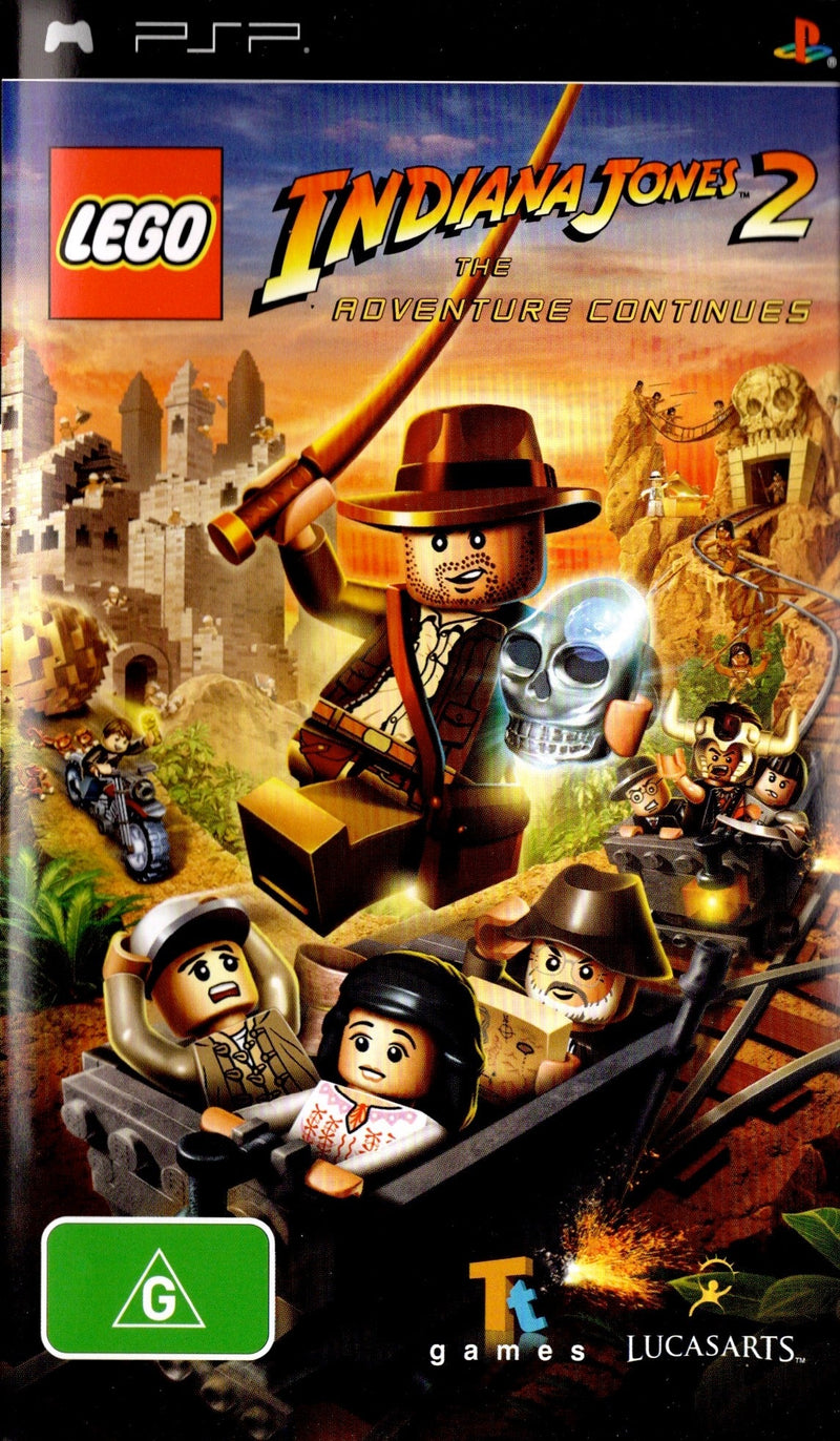 LEGO Indiana Jones 2: The Adventure Continues - PSP - Super Retro
