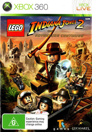 LEGO Indiana Jones 2: The Adventure Continues - Xbox 360 - Super Retro