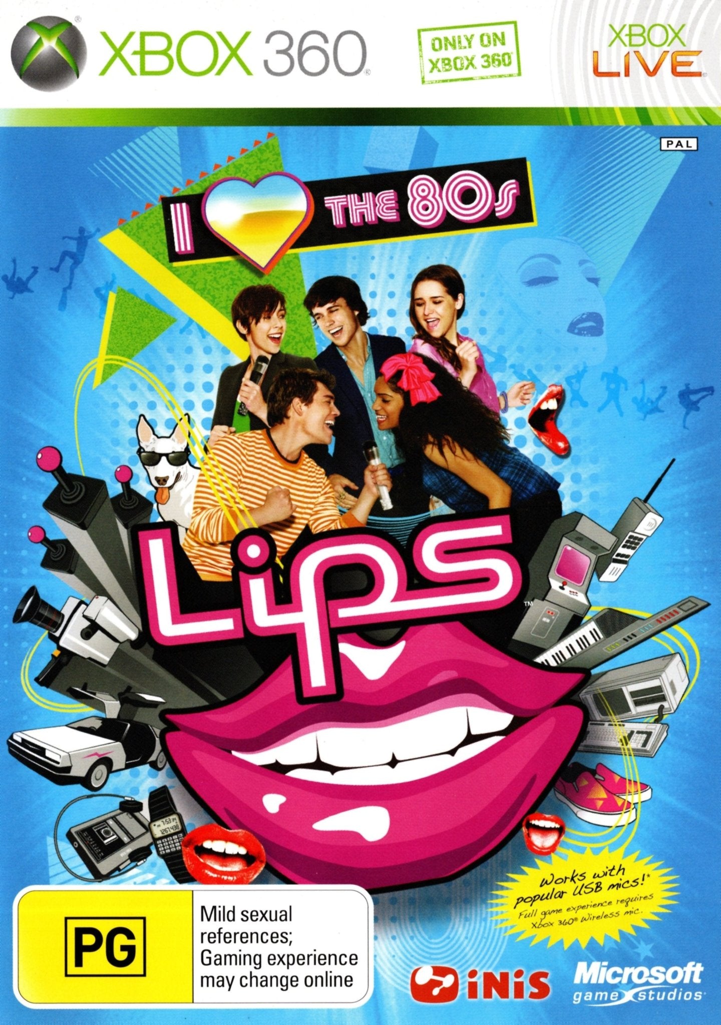 Lips: I Love the 80s - Xbox 360 - Super Retro - Xbox 360