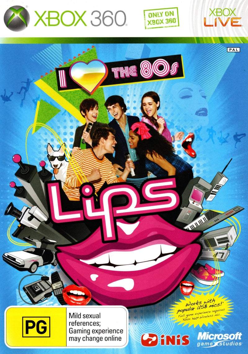 Lips: I Love the 80s - Xbox 360 - Super Retro