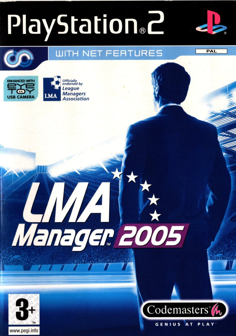 LMA Manager 2005 - PS2 - Super Retro