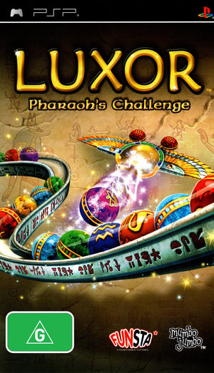 Luxor: Pharaoh's Challenge - PSP - Super Retro
