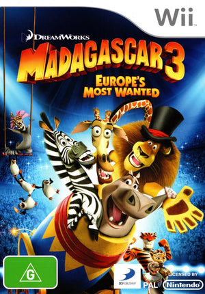 Madagascar 3 Europe’s Most Wanted - Wii - Super Retro