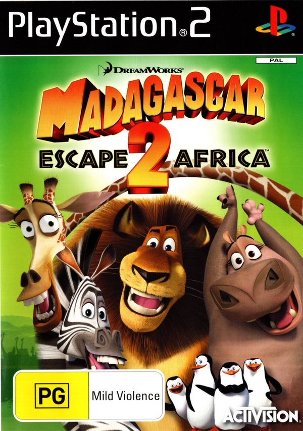 Madagascar: Escape 2 Africa - PS2 - Super Retro