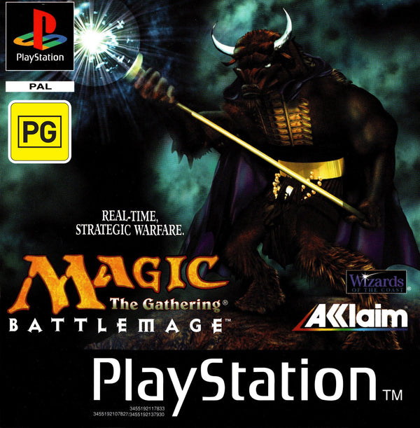 Magic the Gathering: Battlemage - PS1 - Super Retro