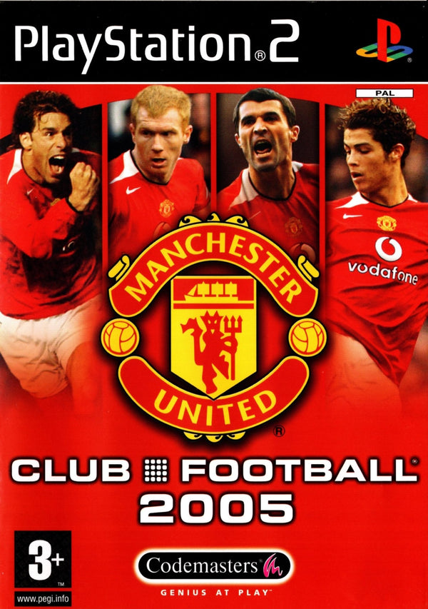 Manchester United Club Football 2005 - PS2 - Super Retro