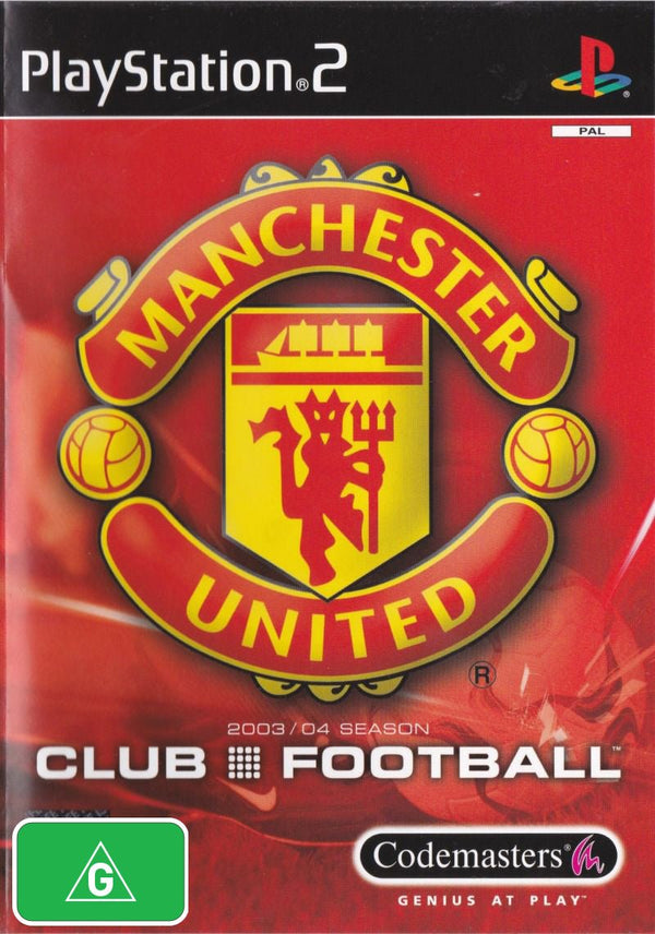 Manchester United Club Football - PS2 - Super Retro