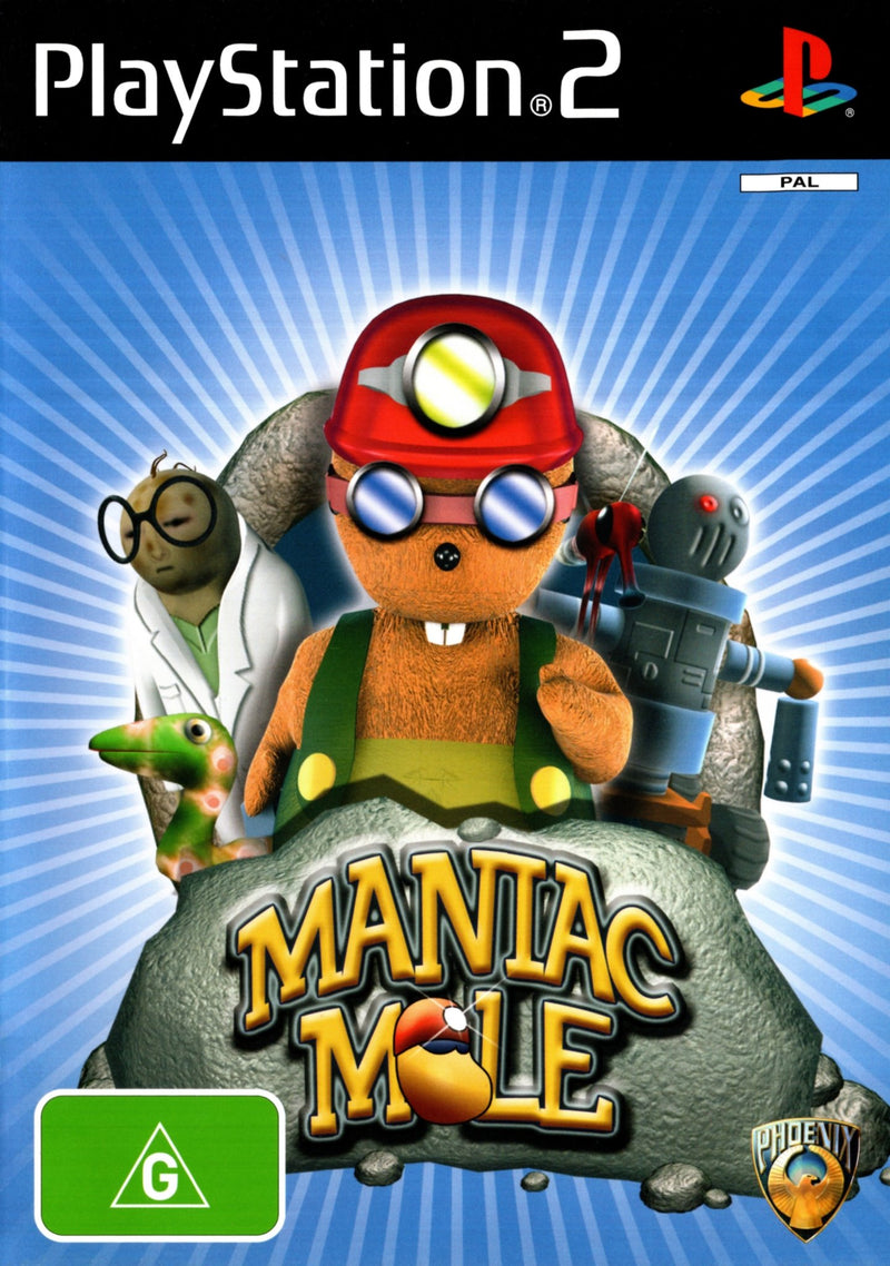 Maniac Mole - PS2 - Super Retro