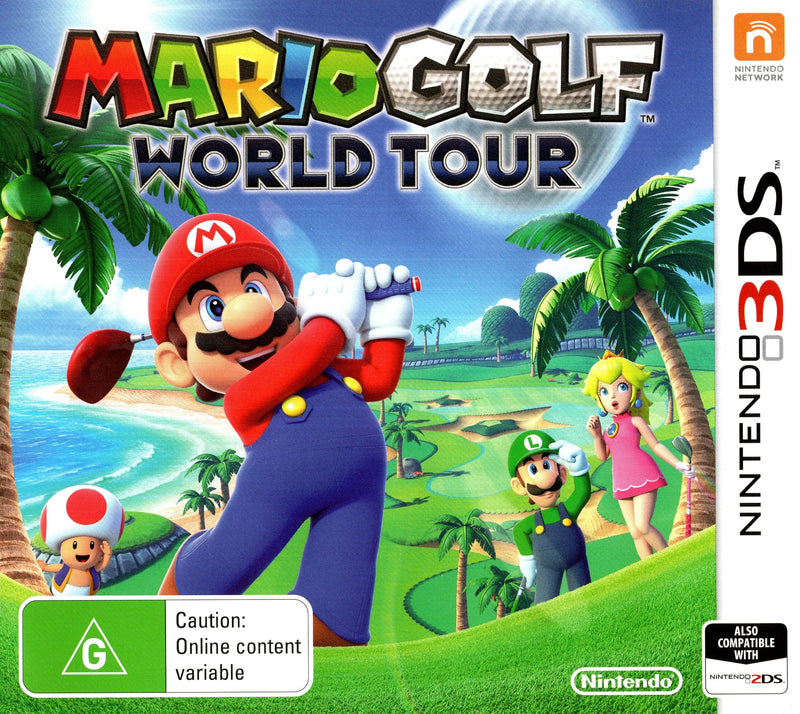 mario golf world tour 3ds