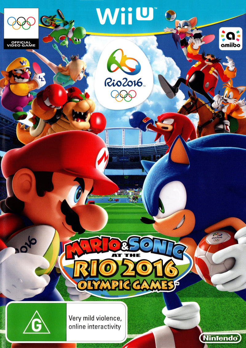 Mario & Sonic at the Rio 2016 Olympic Games - Wii U - Super Retro - Wii U