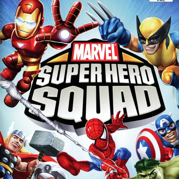 Jeu PS2 Marvel Super Hero Squad - Version FR Pal - Neuf Et Scellé - Complet Avec Manuel