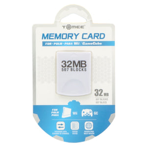 Memory Card - Game Cube 32MB New (Tomee) - Super Retro