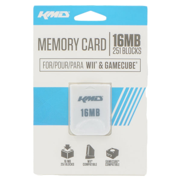 Memory Card - GameCube 16MB New (KMD) - Super Retro