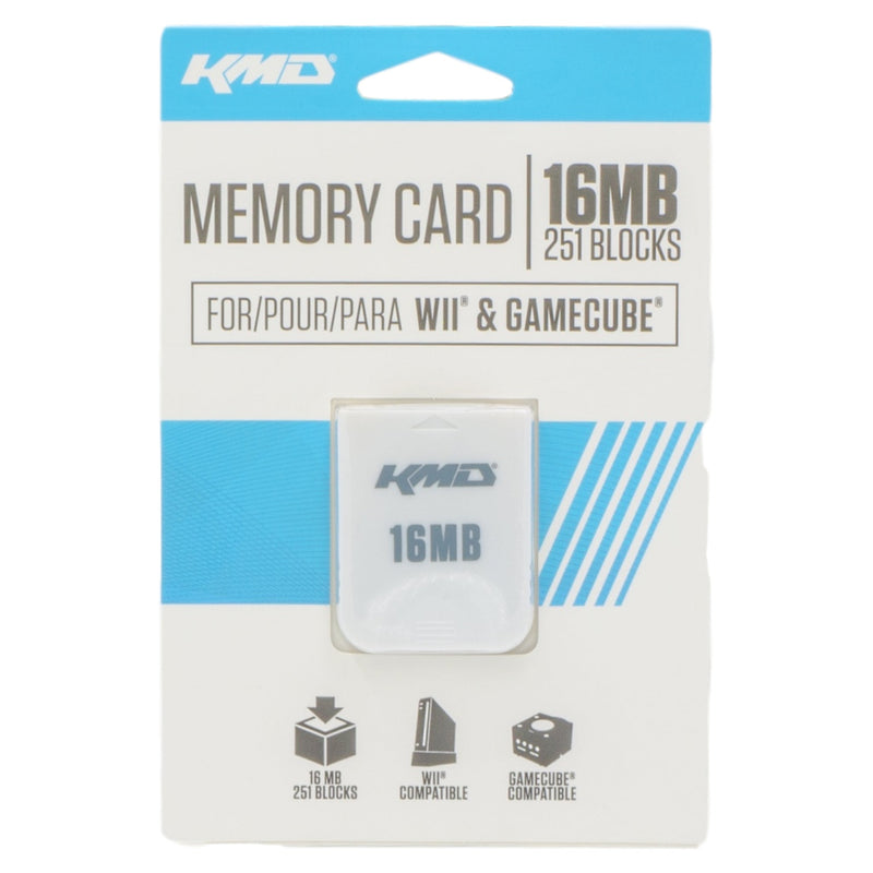 Kmd Wii/Gamecube Komodo Memory Card 16Mb 251 Blocks – AUCO