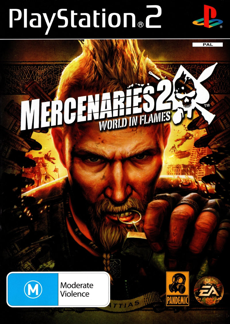 Mercenaries 2: World in Flames - PS2 - Super Retro