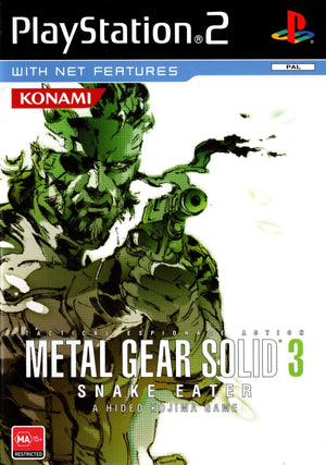 Metal Gear Solid 3: Snake Eater - PS2 - Super Retro