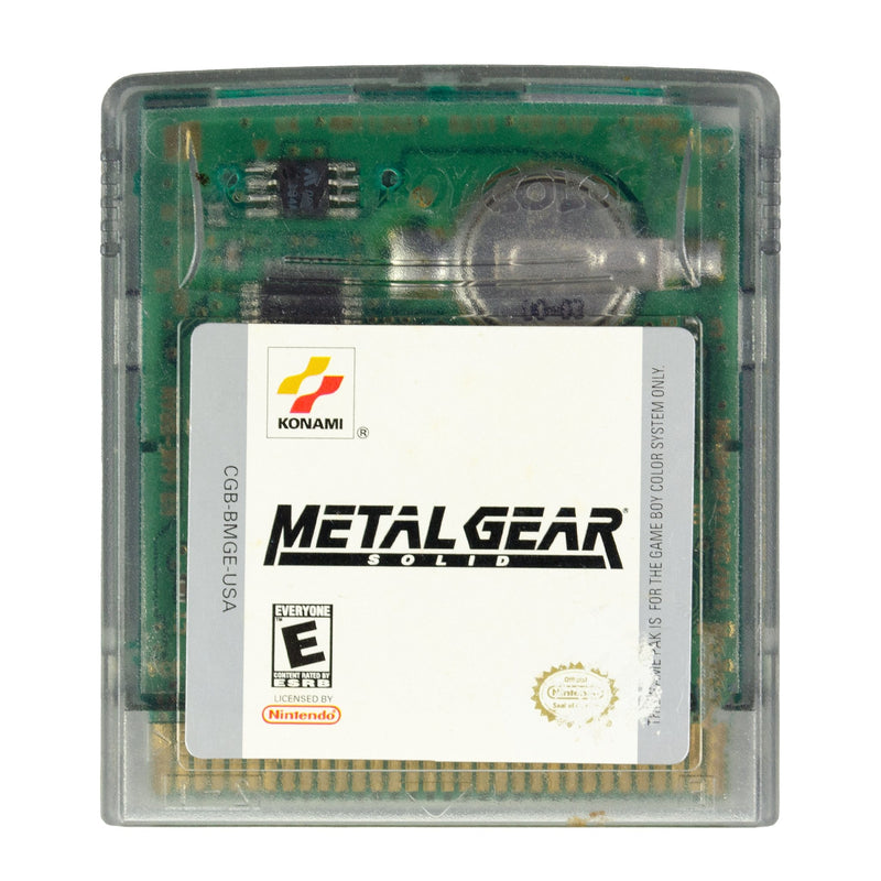 Metal Gear Solid - Game Boy Color - Super Retro - Game Boy Color